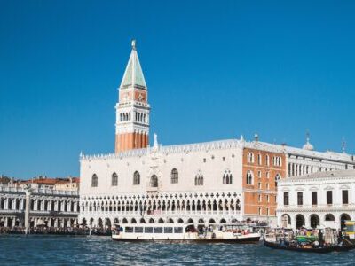 A beautiful shot of the Piazza San Marco building in Italy