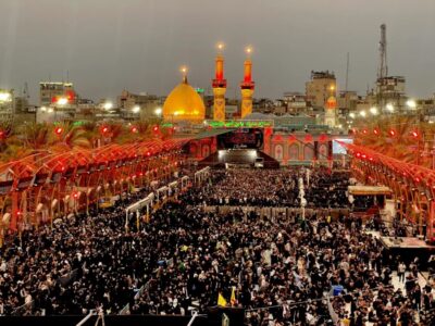 karbala-hazrat-abbas-iraq-arbaeen-beynolharamayn-moharram-ashoora-tasooa-moon-night-zarih-haram