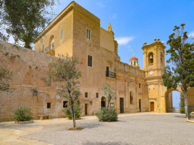 The Sanctuary of Our Lady, Mellieha, Malta,Europe