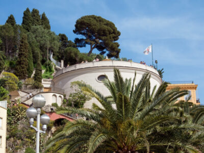 NICE, FRANCE - MAY 4: Architecture of Castle Hill on May 4, 2013 in Nice, France. Castle Hill is the most popular place in the city of Nice. Tourists are climbing to the viewpoint and looking down on the riviera from above.

Nice, France - May 4, 2013: Architecture of Castle Hill. Castle Hill is the most popular place in the city of Nice. Tourists are climbing to the viewpoint and looking down on the riviera from above.