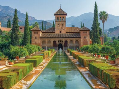 Gradini Palatul Alhambra